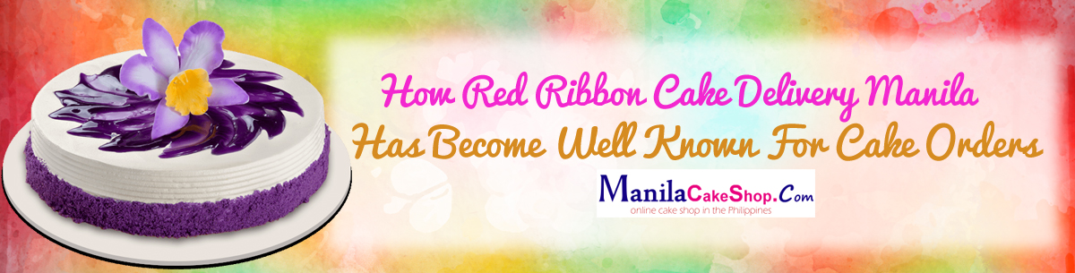 online delivery red ribbon cake to manila philippines