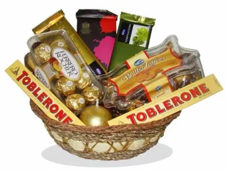 Assorted Chocolate Lover Basket 11  Send to Manila Philippines